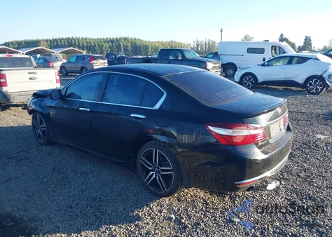 2017 Honda Accord Sport from USA, damaged, VIN 1HGCR2F51HA072379